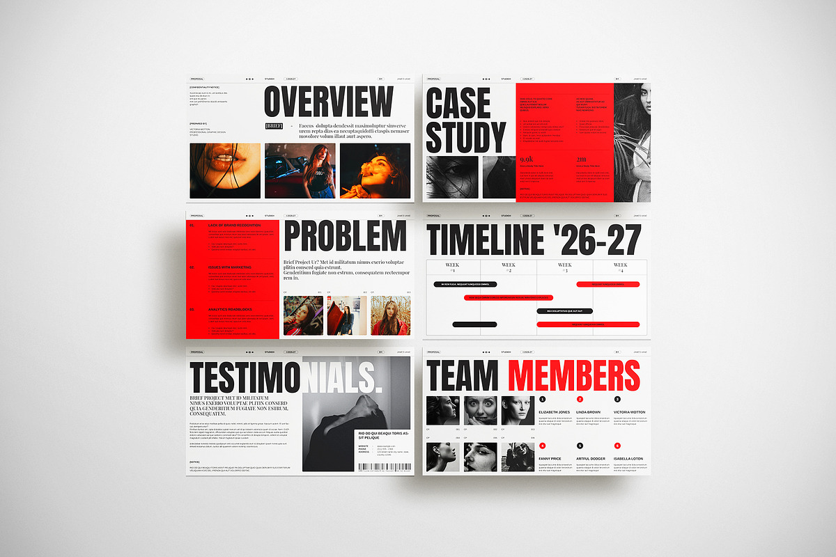 Brand Proposal Presentation Template, a Presentation Template by ArtisanaAura (Photo 7 of 12)