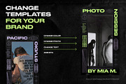 CYBERPUNK Instagram Templates, a Social Media Template by BlancheStudio (Thumbnail 14 of 14)