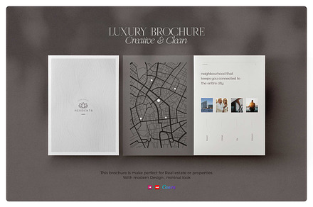 Luxury Brochure Template, a Brochure Template by AlfianBrand