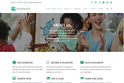 Nonprofit Charity WordPress Theme, a WordPress Template by Visualmodo (Thumbnail 4 of 23)