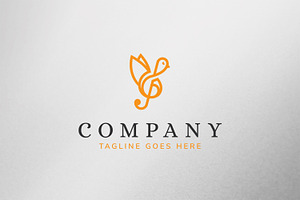 Music Bird Logo