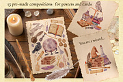 Wands and Wonders – Magical Clipart, an Object Graphic by Kattypainting (Thumbnail 4 of 6)