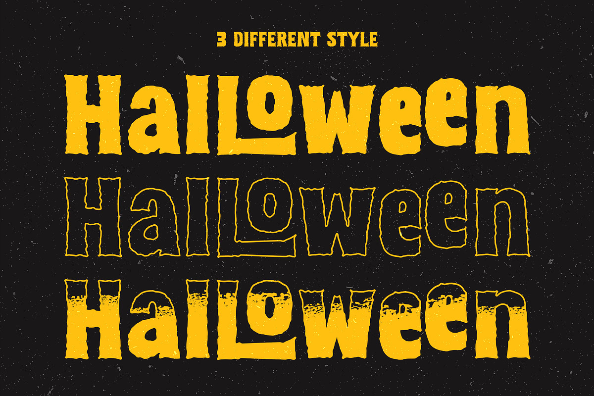 Gravestone - Horror Display Font, a Symbol Font by Dryy.type (Photo 9 of 11)