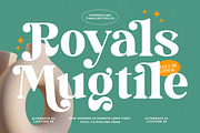 Royals Mugtile Modern Serif, a Serif Font by timelesstype.co (Thumbnail 1 of 20)