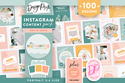 Enchanting Instagram Post Templates, a Social Media Template by Design Pixie (Thumbnail 1 of 6)