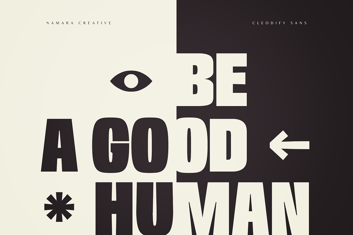 Cleodify - Bold Modern Sans, a Sans Serif Font by Namara Creative Studio (Photo 3 of 13)