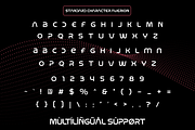 Averion - Modern Futuristic Techno, a Sans Serif Font by RagamKata (Thumbnail 9 of 10)