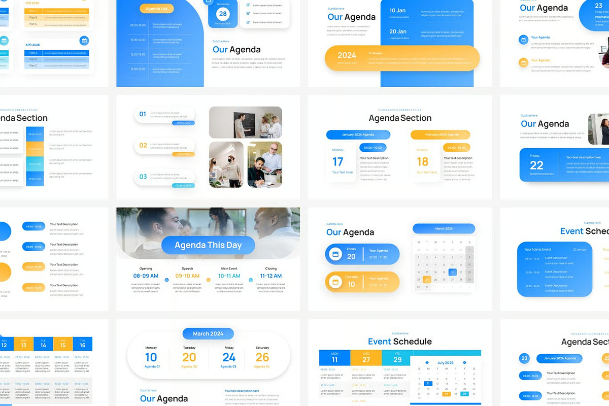 Event Timeline Powerpoint Templates, a Presentation Template by Fit-tee (Photo 2 of 2)
