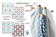 Scandinavian Kids Seamless Patterns, a Pattern Graphic by Oksana Dovhopol Art (Thumbnail 1 of 15)