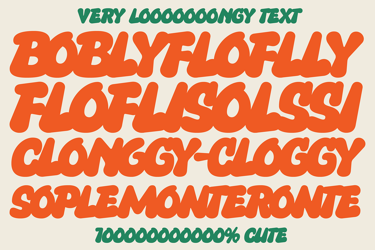 SG - ROGIBOGY, a Font by Studio Gulden (Photo 2 of 10)