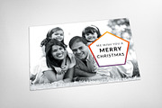 Modern Merry Christmas Card, a Card Template by graphicforest (Thumbnail 3 of 3)