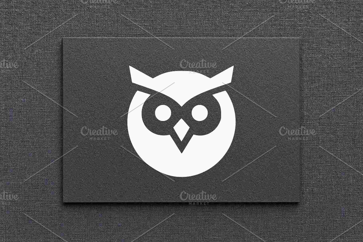 Round Owl Icon, a Branding & Logo Template by Vectorium Studio (Photo 4 of 4)