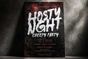 Rhoots Terror - Horror Typeface Font, a Handwritten Font by Bayuktx (Thumbnail 4 of 7)