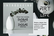 Okaeri - Japan Inspired Display Font, a Font by Struvictory.art (Thumbnail 2 of 8)