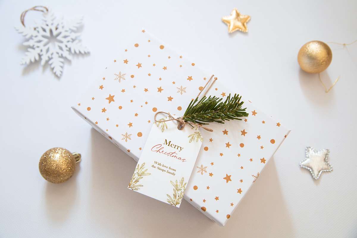 Gift Tag Mockup,Christmas Tag Mockup, a Product Mockup by ILoveMockupDesign (Photo 5 of 9)