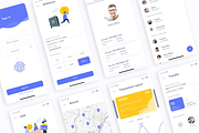 MooBank - Banking App Design UI Kit, an App Template by Capi Product (Thumbnail 5 of 6)