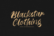 Riqage - Textured Brush Font, a Script Font by StringLabs (Thumbnail 7 of 13)