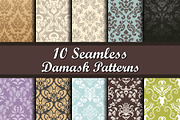 Set of 28 Damask Seamless Patterns, a Pattern Graphic by Pavel Vectors (Thumbnail 2 of 3)