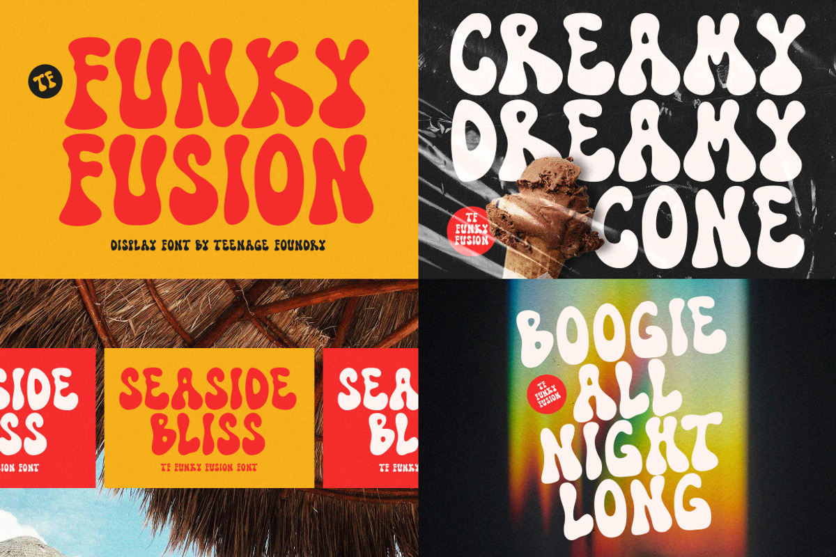 The Suprising Retro Font Bundle, a Sans Serif Font by TeenageFoundry (Photo 13 of 15)