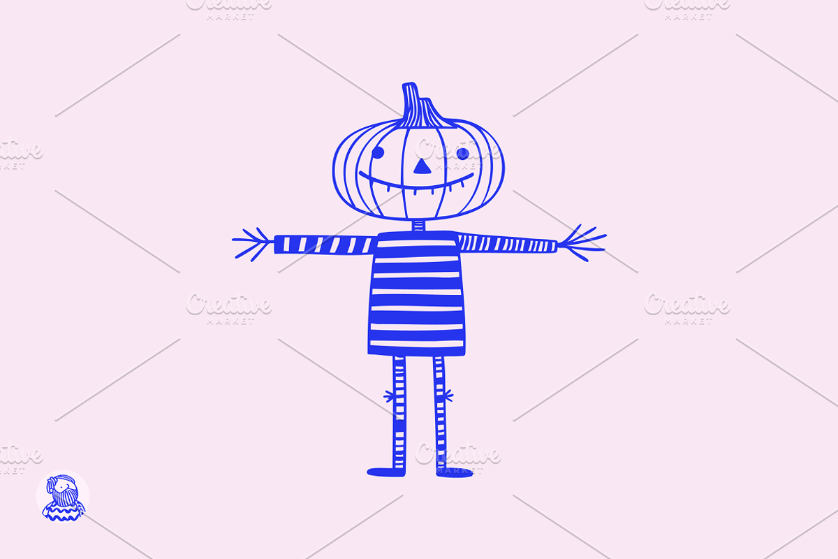 Playful Halloween Characters, a Seasonal Illustration by Danil Polshin (Photo 6 of 10)
