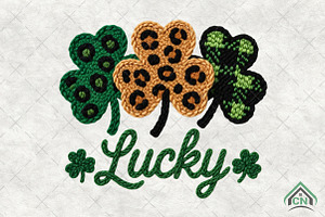 St Patricks Lucky PNG, an Illustration by Craft Nest