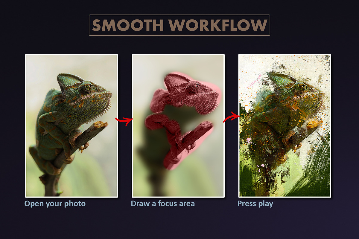 Action Painter Photoshop Plugin, a Plug-in Add-On by Blacknull (Photo 2 of 17)