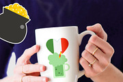 Happy St. Beartrick Day Clip Art, a Seasonal Illustration by Cozy Cat Design (Thumbnail 3 of 10)