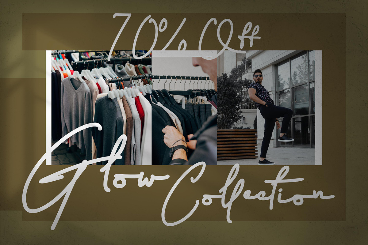 Fahira Signature style font, a Script Font by mahstudios (Photo 2 of 8)