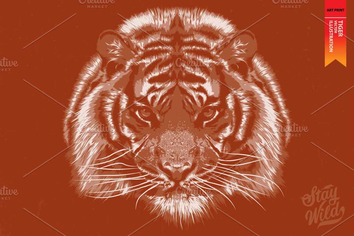STAY WILD, an Animal Illustration by Artistic & Unique (Photo 5 of 8)