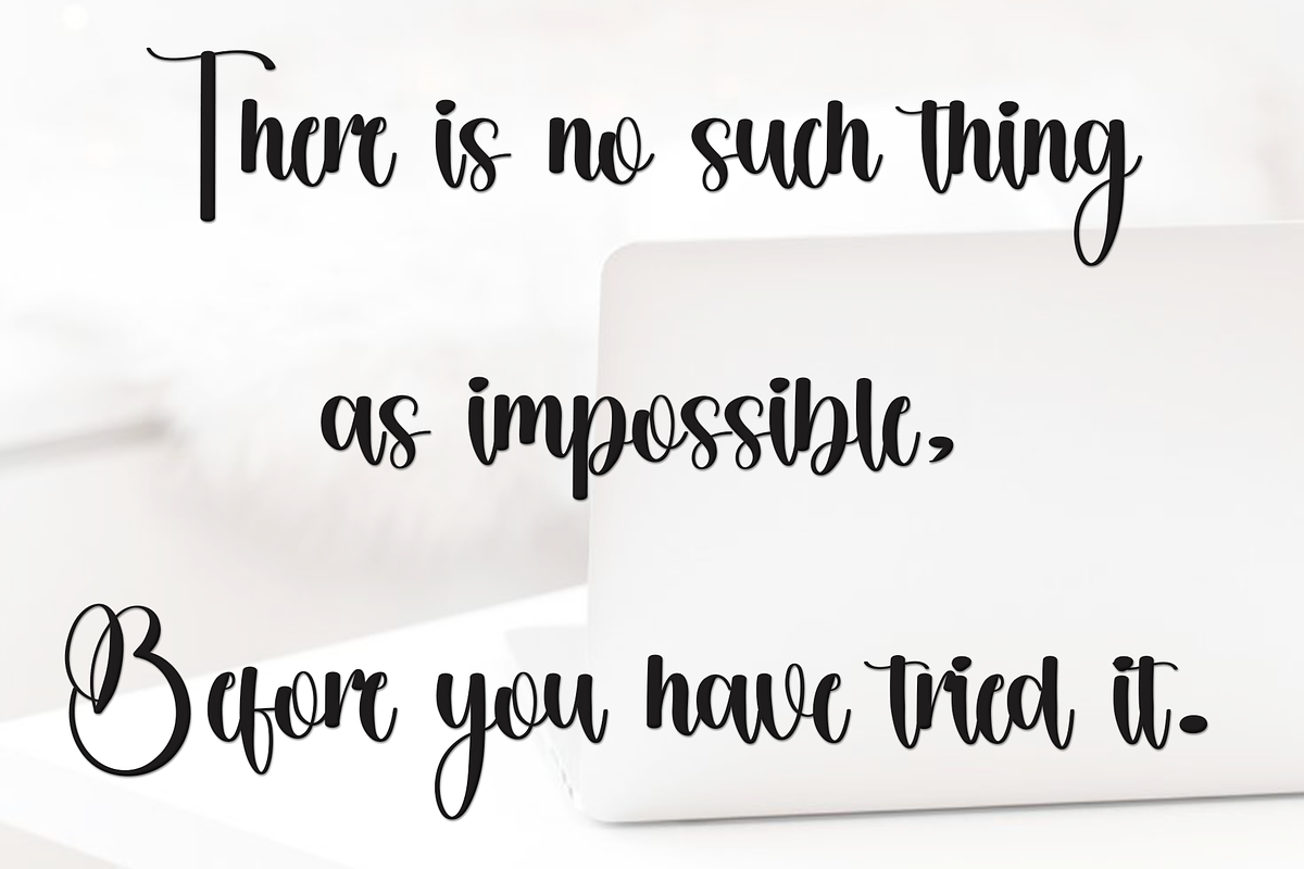 Anybody, a Handwritten Font by FreshTypeINK (Photo 2 of 7)