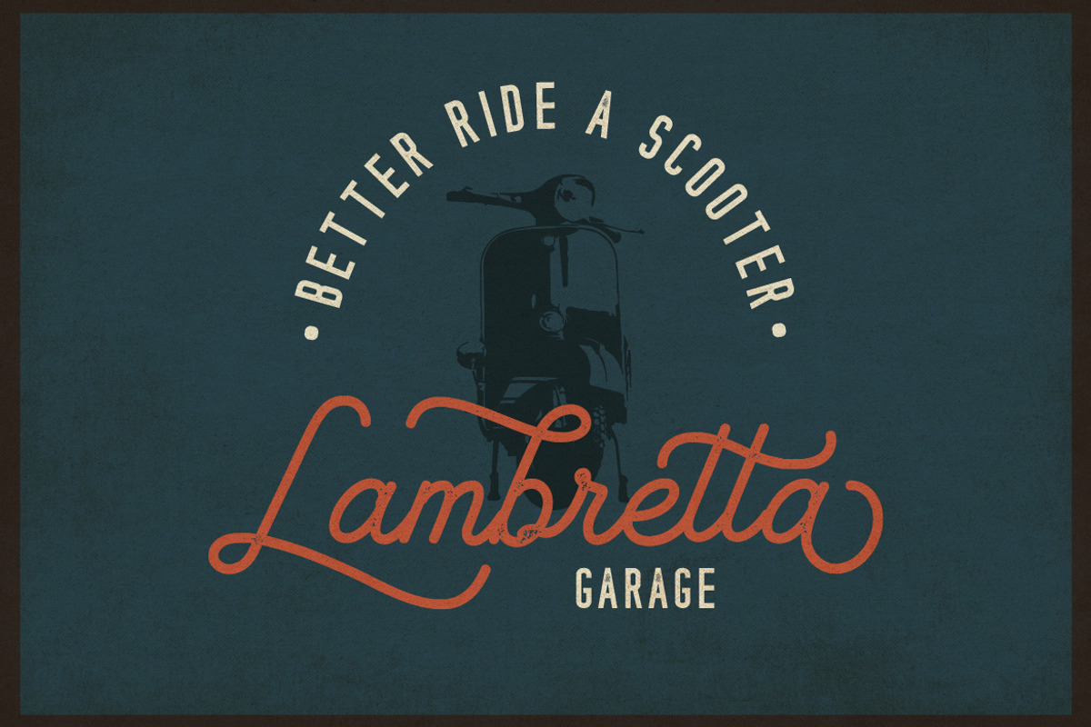 Lambretta Kongo Font Duo, a Sans Serif Font by Almeera Std (Photo 5 of 9)