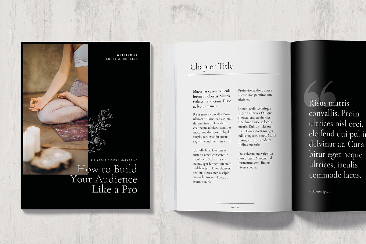 Minimal eBook Template for Canva, a Magazine Template by Paperweight Memories (Photo 14 of 16)