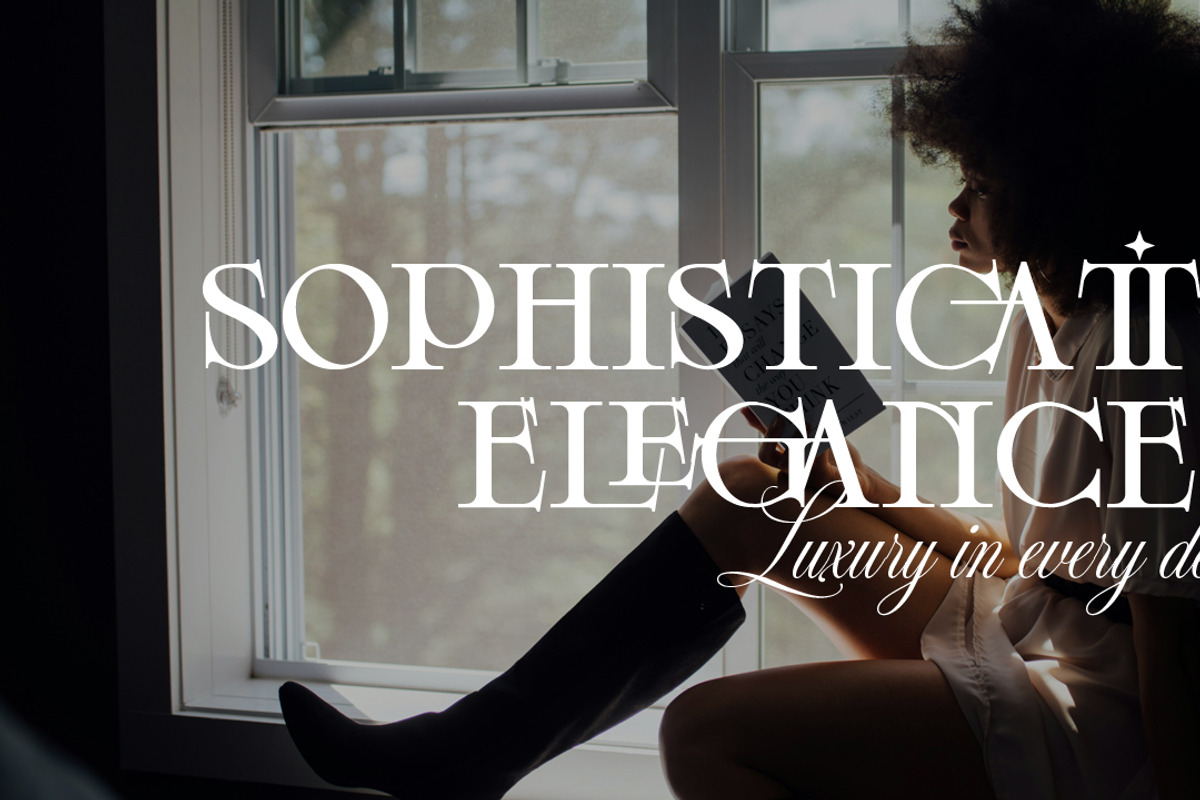 Zenthalia — Elegant Serif Font, a Sans Serif Font by the-sastra (Photo 3 of 8)