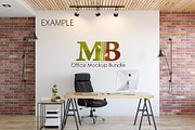 OFFICE Wall Mockup Bundle, a Print Template by Yuri-U (Thumbnail 6 of 15)