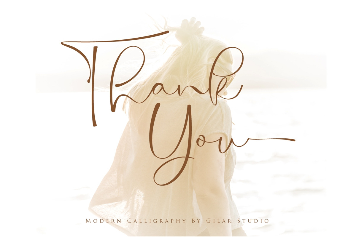 Quality Times | Modern Calligraphy, a Script Font by Gilar Studio (Photo 10 of 10)
