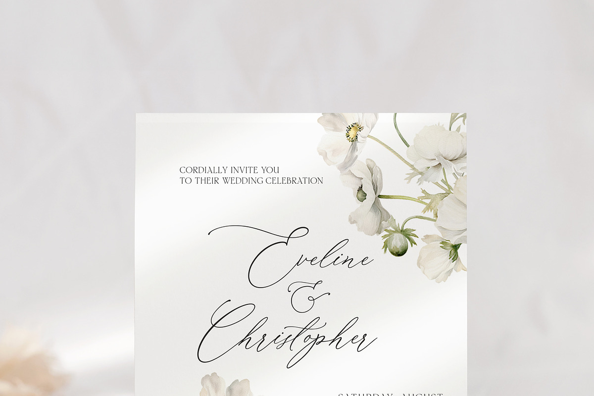 FLORAL WINTER BOX Watercolor Bundle, a Seasonal Illustration by Muse Artist (Photo 93 of 95)