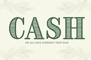 CASH, a Serif Font by Loudoun Design Co. (Thumbnail 1 of 7)
