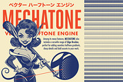 Mechatone Halftone Vector Engine, a Brush Add-On by G.A.R.M. Company (Thumbnail 4 of 7)