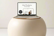 Canva Macbook Mockup Template, a Mac Mockup by Creatif Foundry (Thumbnail 5 of 9)