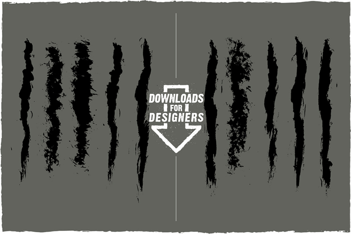 Strokes and Streaks - Vector pack, a Texture Graphic by Downloads for Designers (Photo 5 of 9)