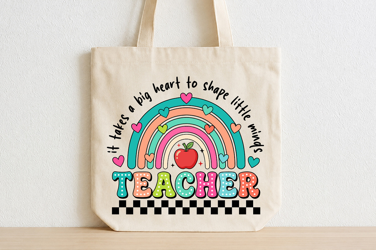Retro Teacher Png, Bright Doodles, an Education Illustration by Libby Wishes (Photo 4 of 4)