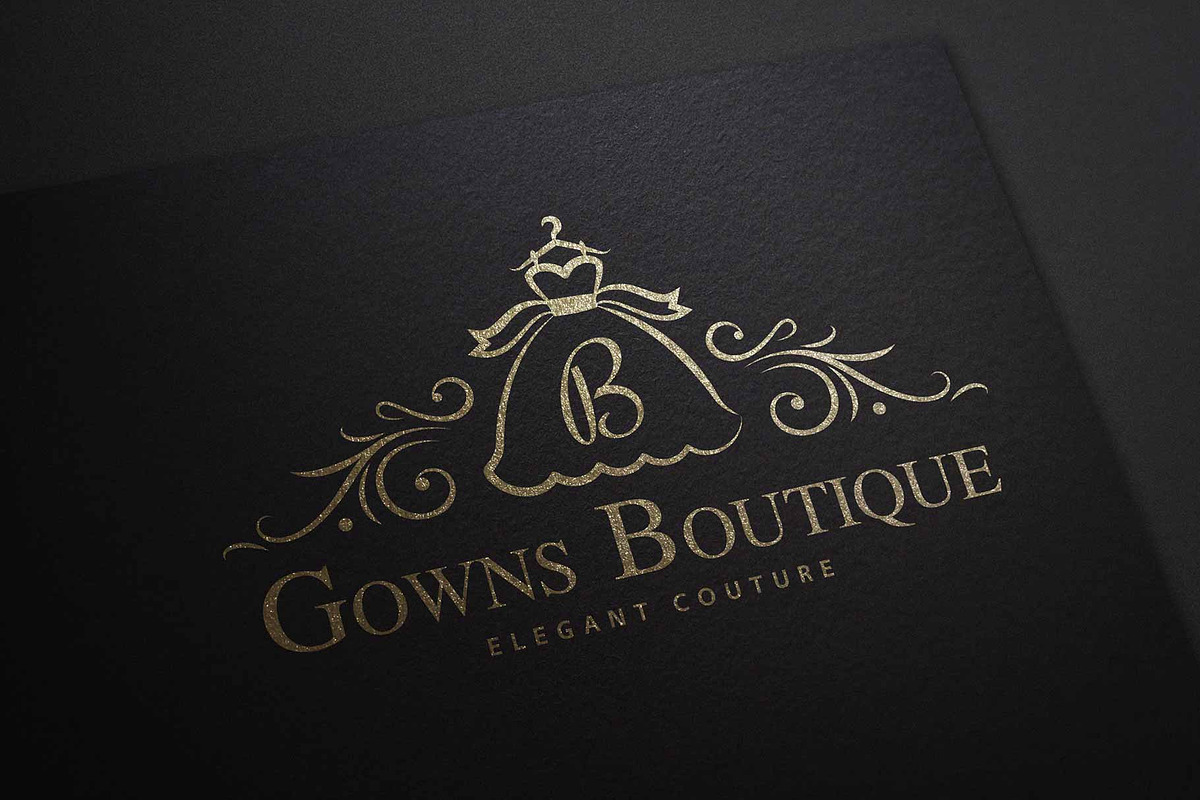 Gowns Boutique Logo, a Branding & Logo Template by Mocca Design (Photo 5 of 5)