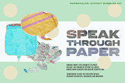 PaperTalks – 75 Speech Bubbles, an Object Graphic by Megan Aili Designs (Thumbnail 3 of 10)