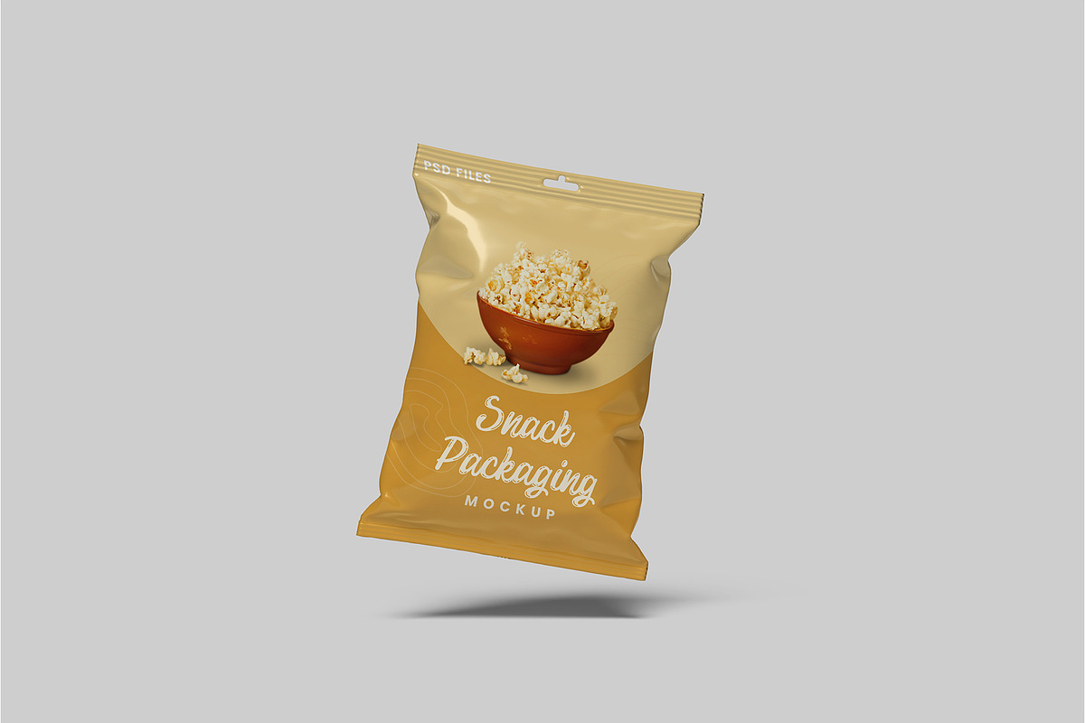 Snack Packaging Mockup, a Packaging Mockup by Graphiculon (Photo 8 of 11)