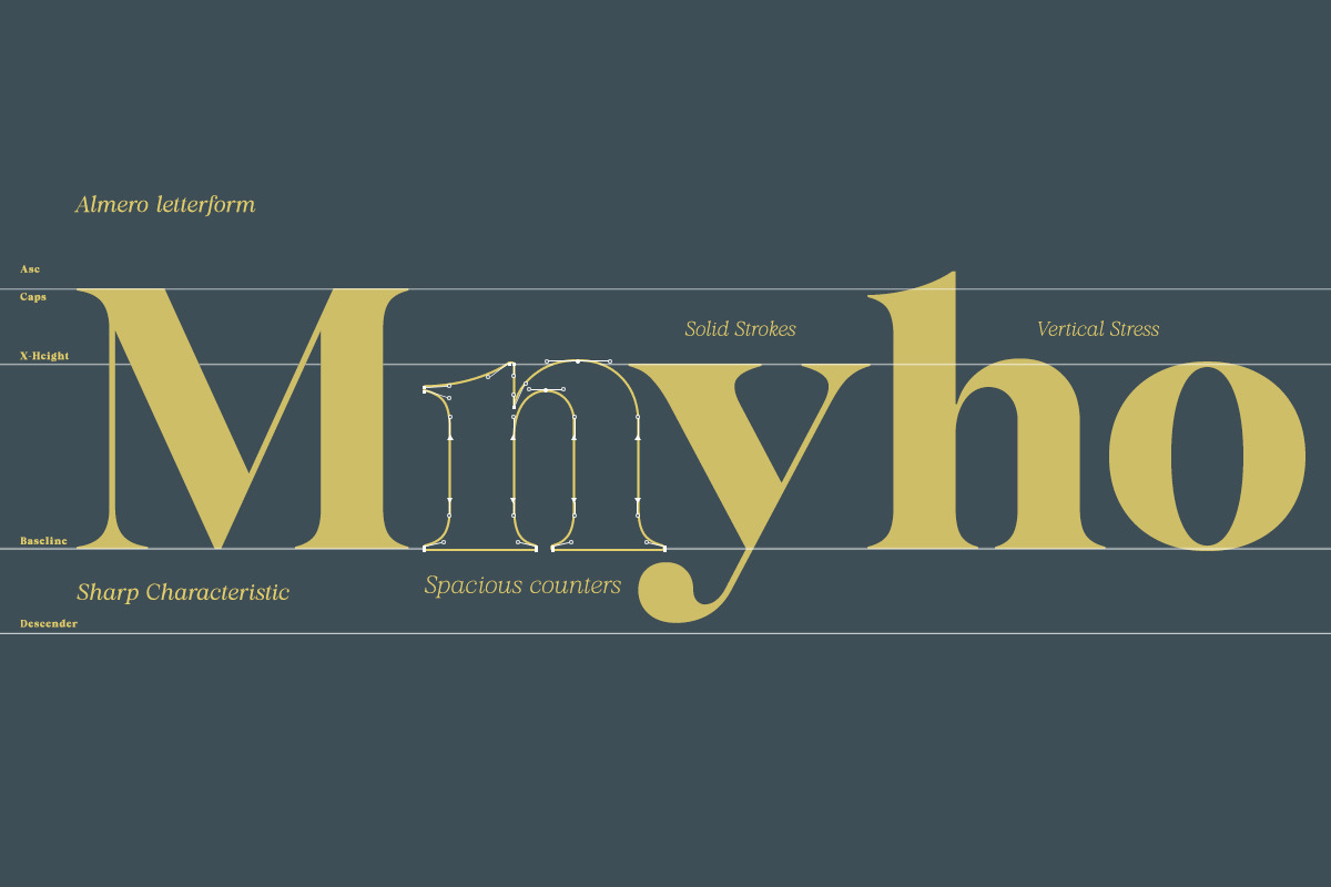 Almero Serif Family, a Serif Font by Zane Studio (Photo 3 of 11)