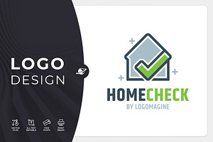 Home Check Logo Template