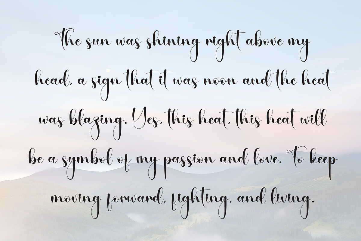 Beautiful | Script Font, a Handwritten Font by Scratchones (Photo 6 of 9)