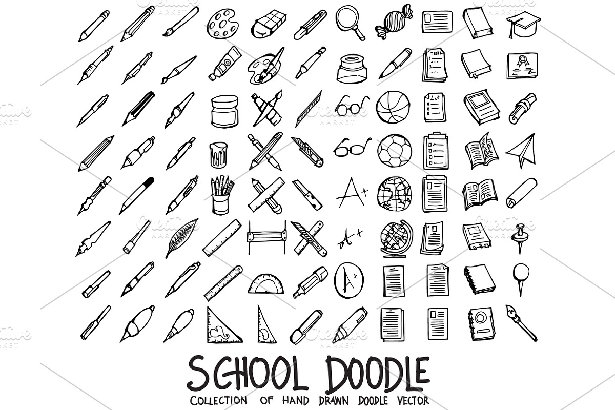4700 Hand Drawn doodle Icons, an Outline Icon by TKDoodle (Photo 61 of 64)