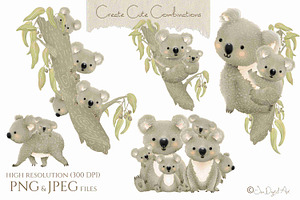 Koalas Collection 22 Elements