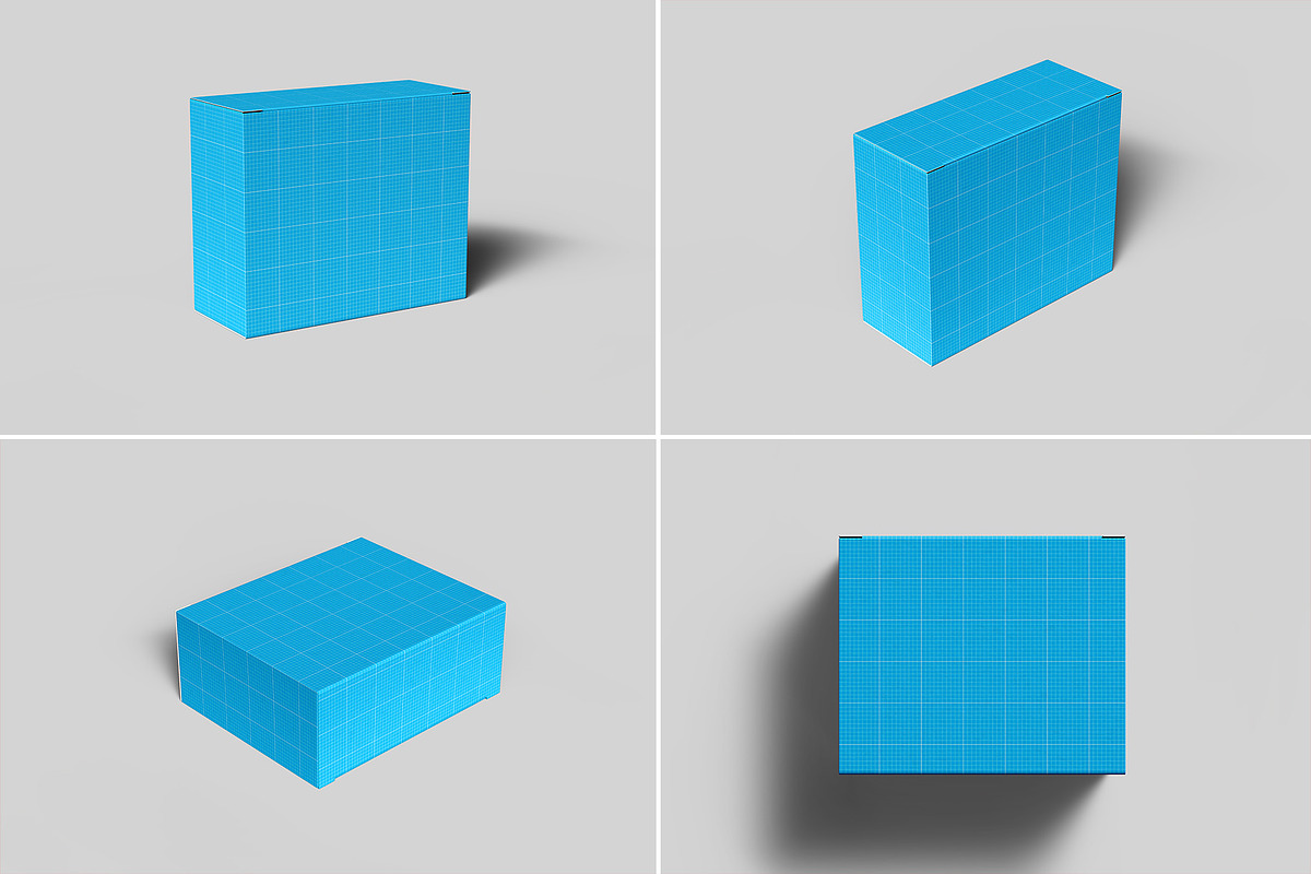 Box Packaging Mockup - 12 views, a Packaging Mockup by Illusiongraphic (Photo 24 of 26)